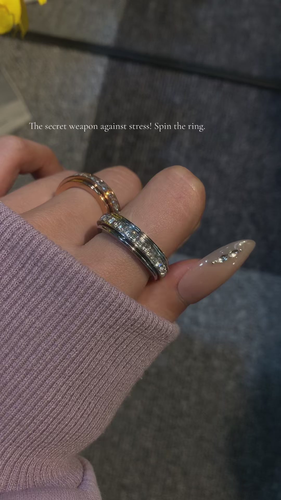 Spinning Worry Ring