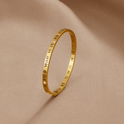 Sierra - Roman Gold Bangle