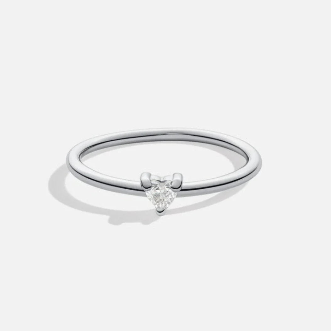 Tiara - Crystal Heart Ring