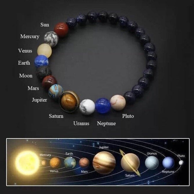 Planetarium - Solar System Bracelet