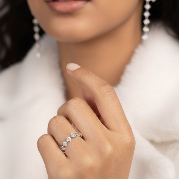 Spark Silver Ring