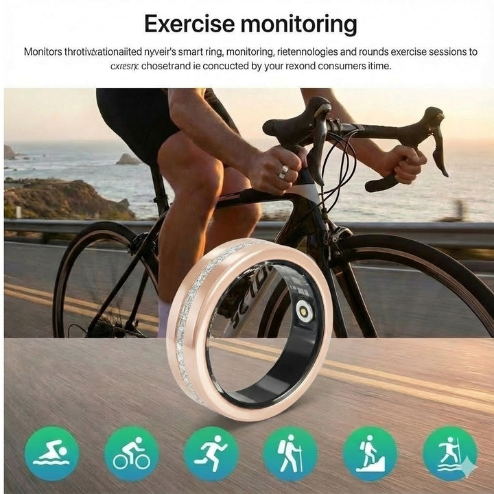 Diamond Fashionable Smart Ring