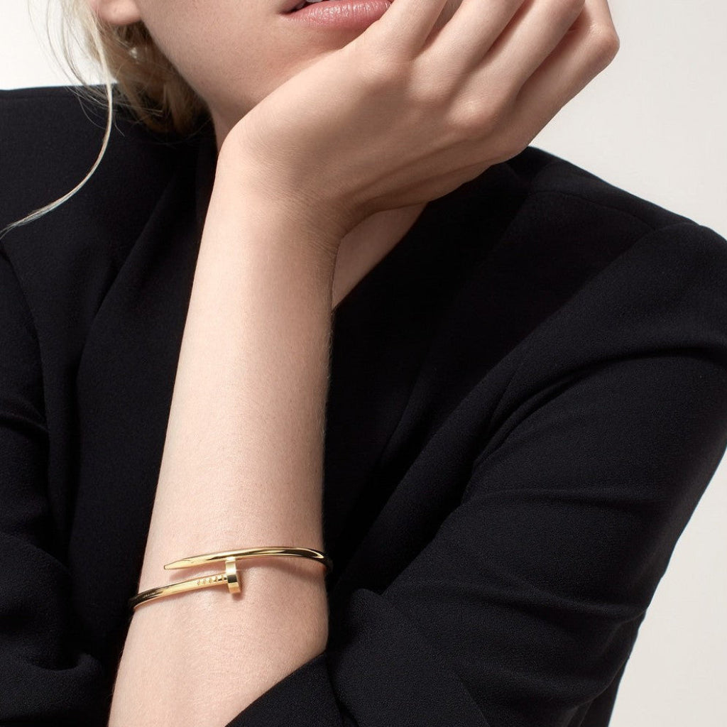 Snowlier - Gold Screw Bracelet