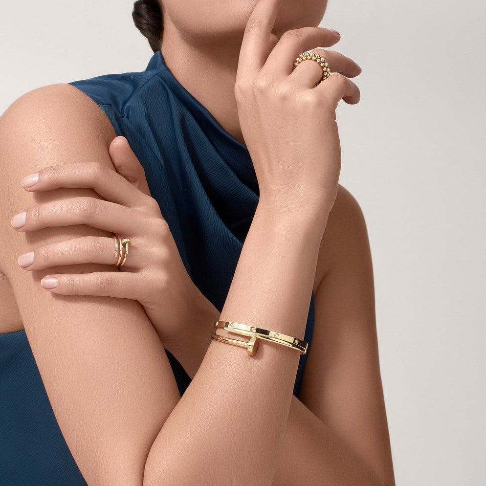 Snowlier - Gold Screw Bracelet