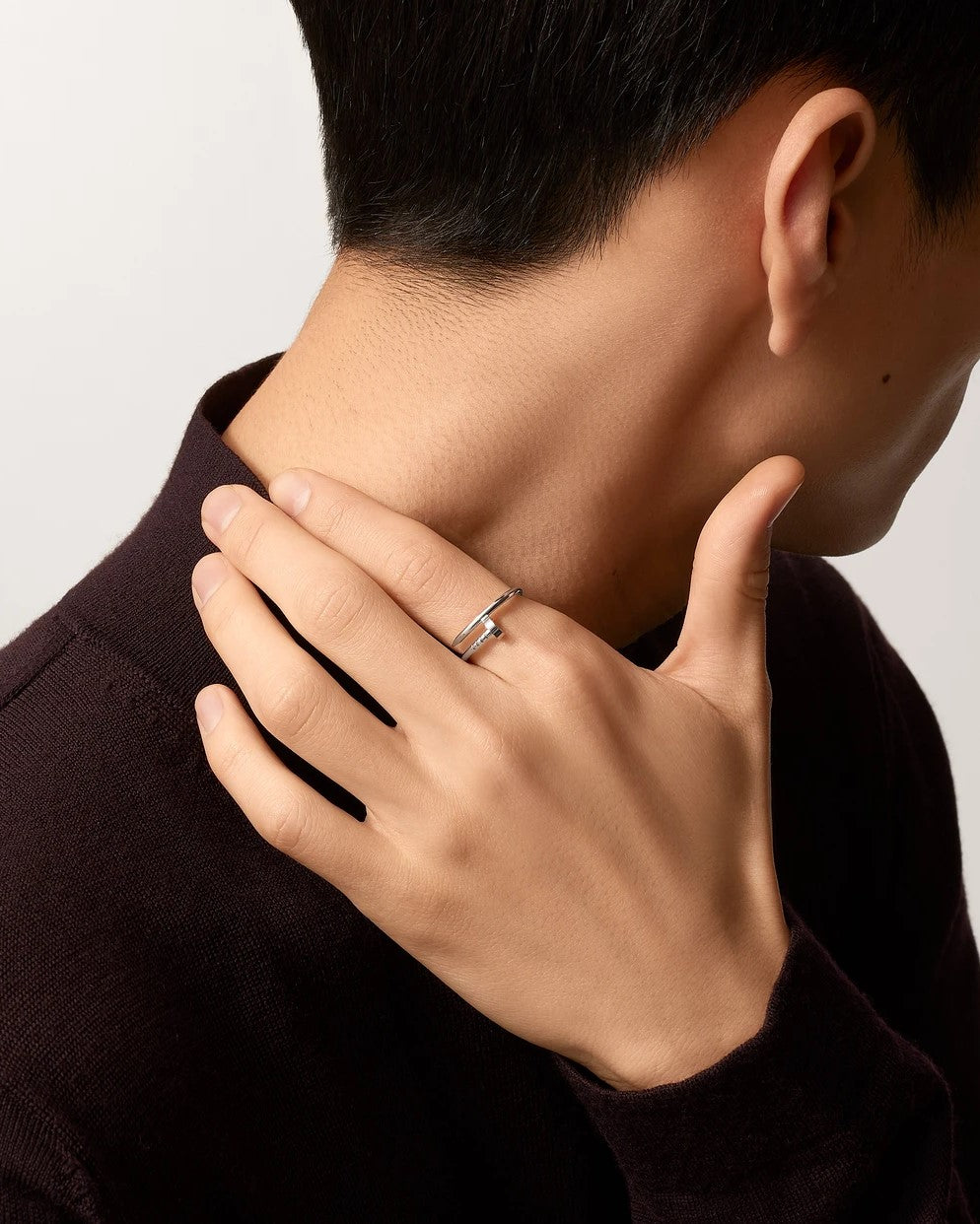 Snowlier - Nail Ring Silver