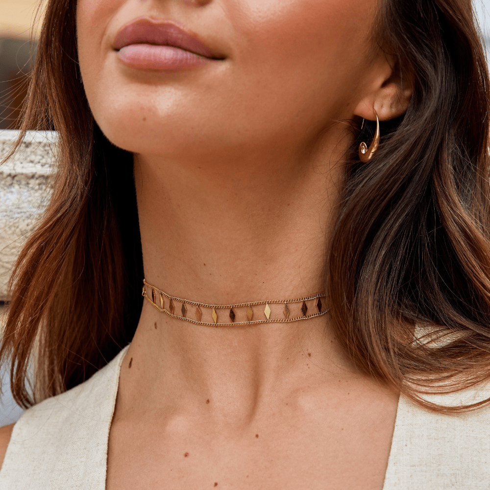 Rayna - Gold Choker